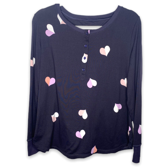 kate spade Other - Kate Spade Heart Pajama Sleep Shirt Medium